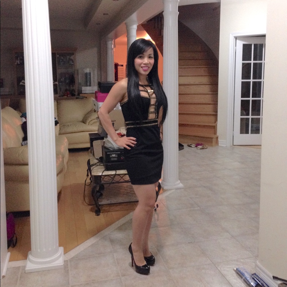 Sexy and elegant black dress